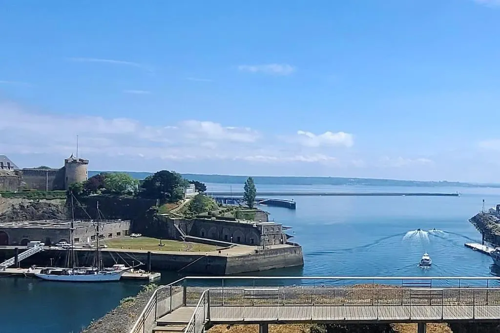 Apartment Appartement Bouga Inville Vue Sur Mer Et Chateau Brest